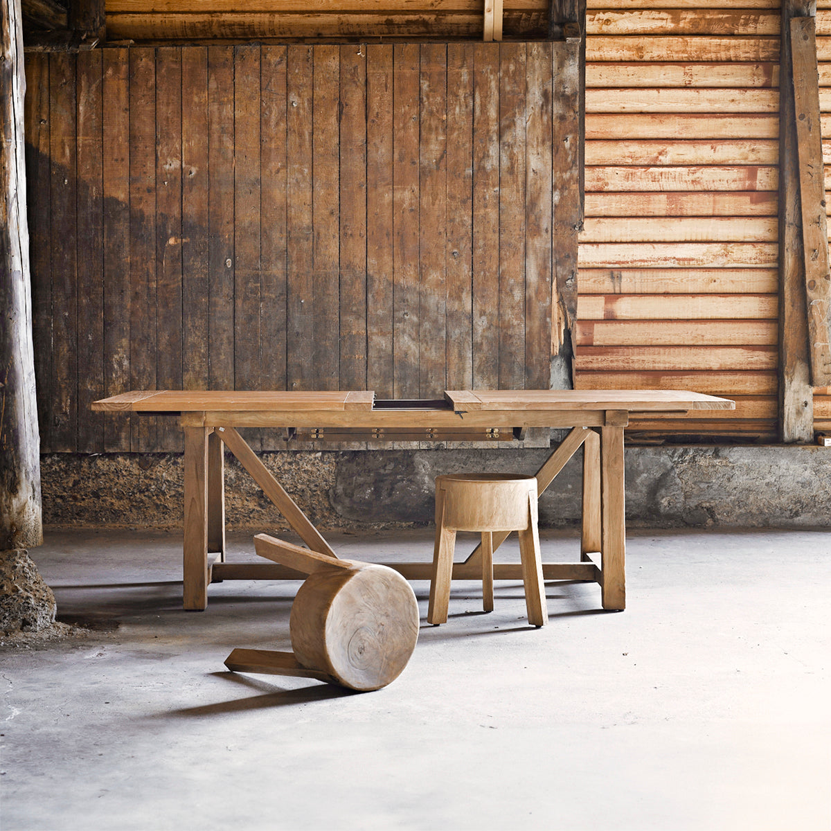 George Teak Extendable Table 200/280x100 cm