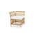 Meghan Exterior Dining Bench | Corner Module