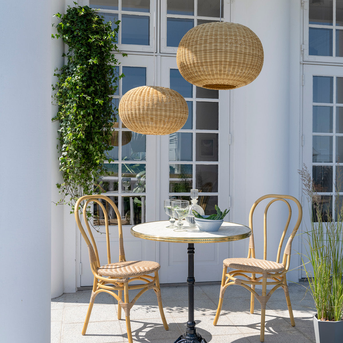 Tangelo Exterior Lampshade Ø49 cm | Medium