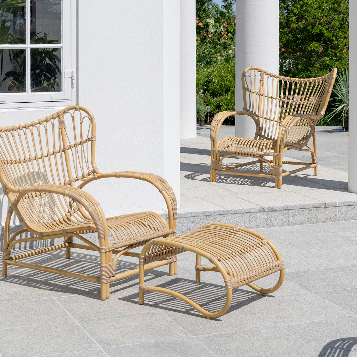 Teddy Exterior Footstool