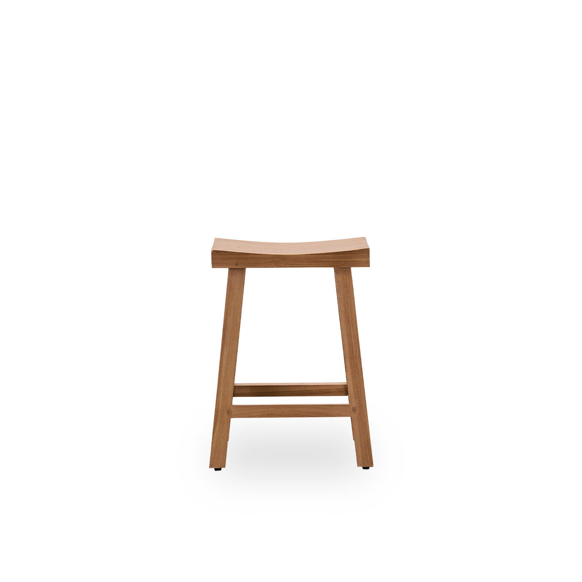 Charles Teak Counter Stool