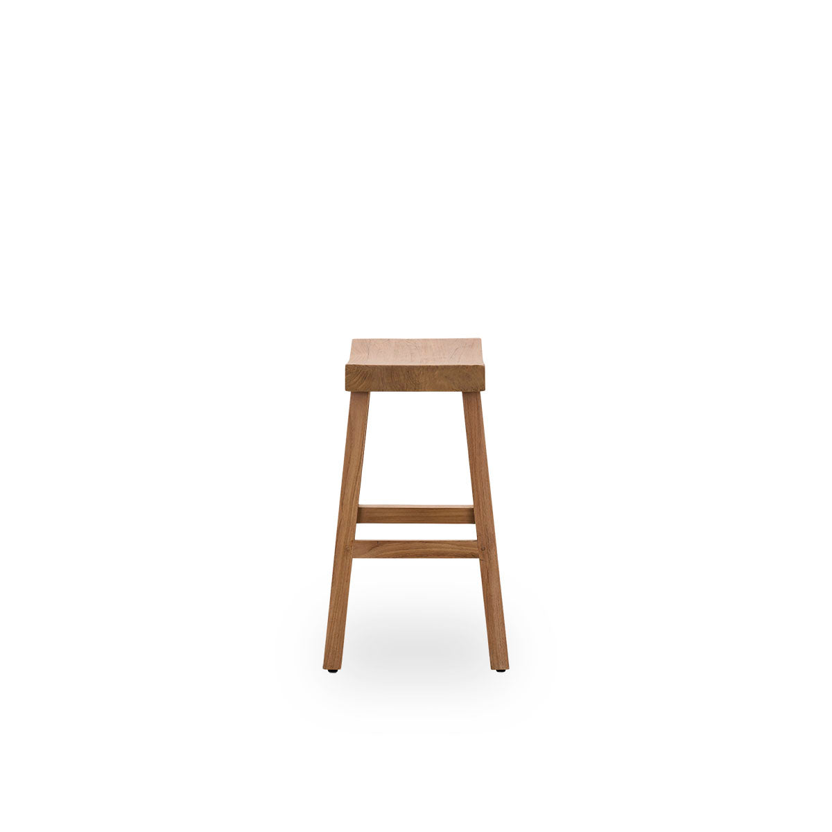 Charles Teak Counter Stool