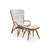 Seat cushion | Monet Foot Stool