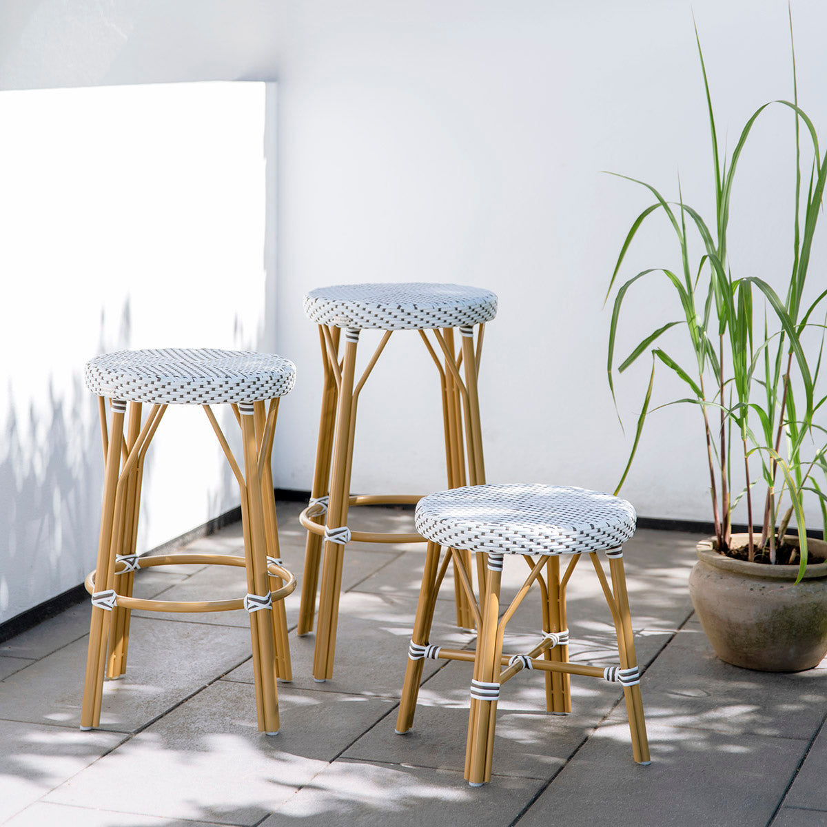 Simone Exterior Counter Stool