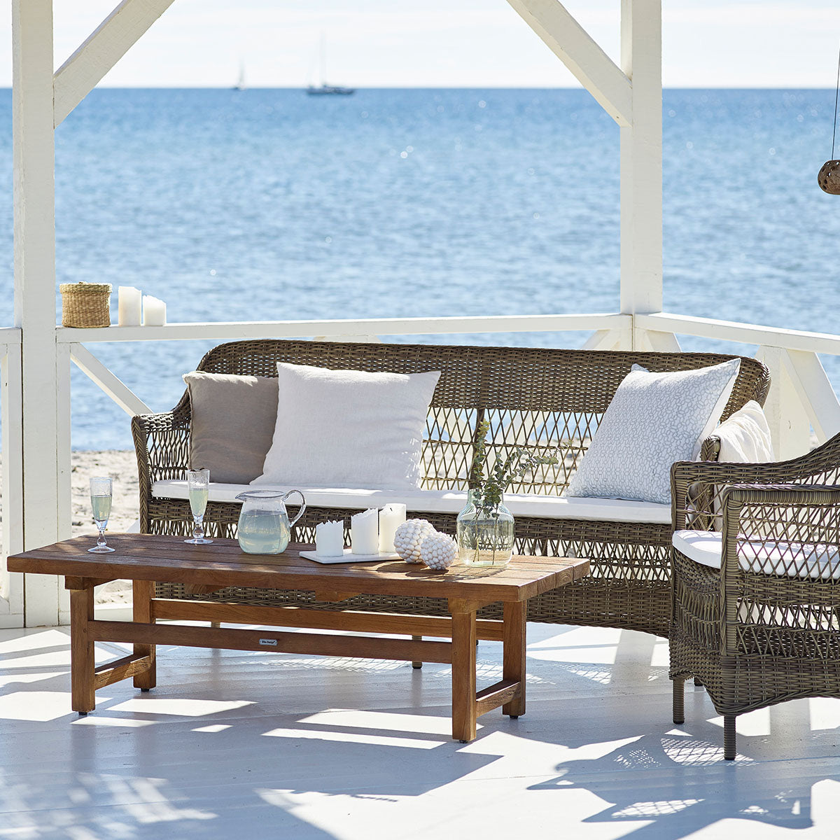 Julian Teak Lounge Table 140x55