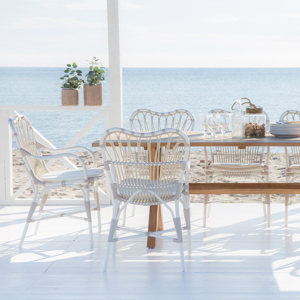 Margret Exterior Dining Chair